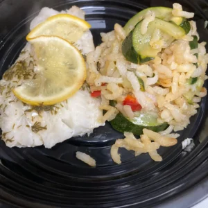 Lemon Dill Baked Cod