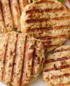 Chicken Burgers with Marsala Mushroom